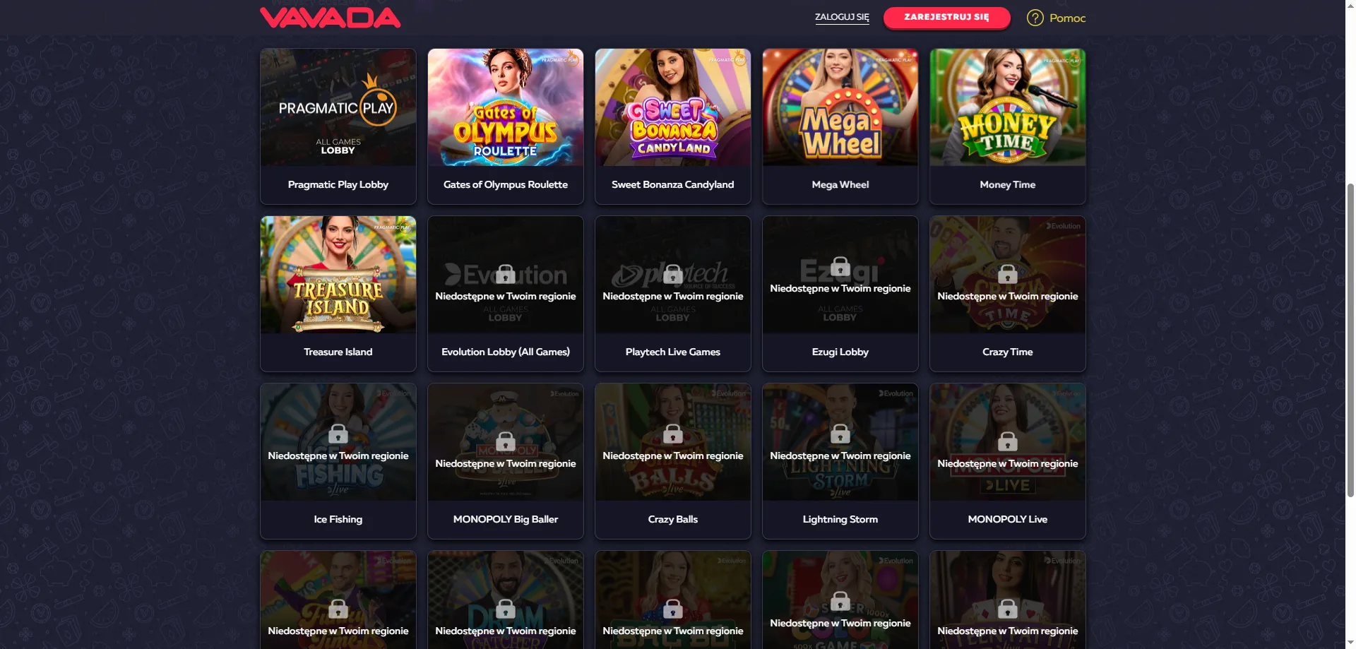 Vavada Casino turnieje live z pulą nagr&oacute;d dla graczy